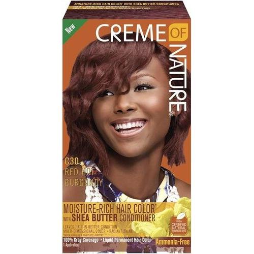 Creme of Nature Liquid Hair Color #C30 Red Hot Burgundy